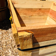 木质长方形种植箱/花箱/菜床