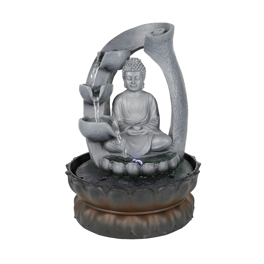 Desktop Lotus Buddha Water Fountain