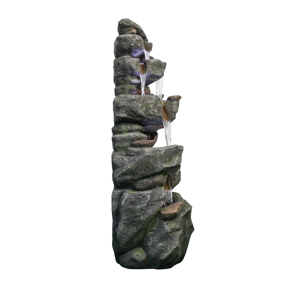 Outdoor resin material LED light five-layer waterscape