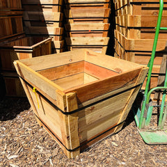 木质方形种植箱/花箱/菜床