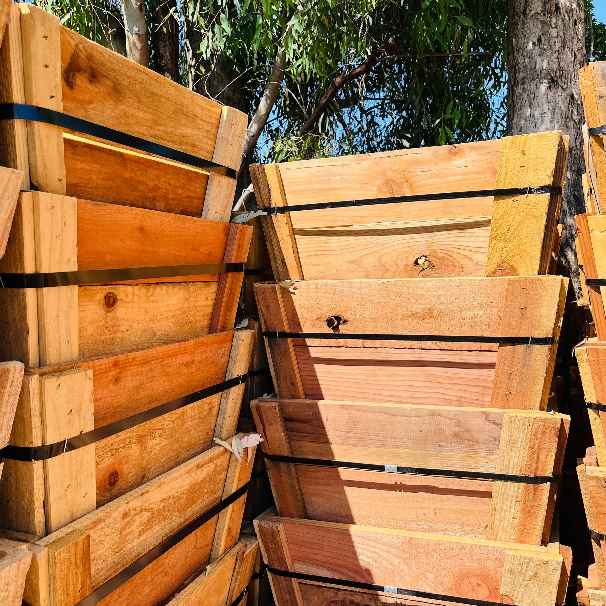 Planting pot-wooden square planting box/flower box/vegetable bed 