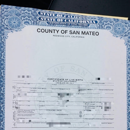 US Birth Certificate Apostille (Secretary of State certification)