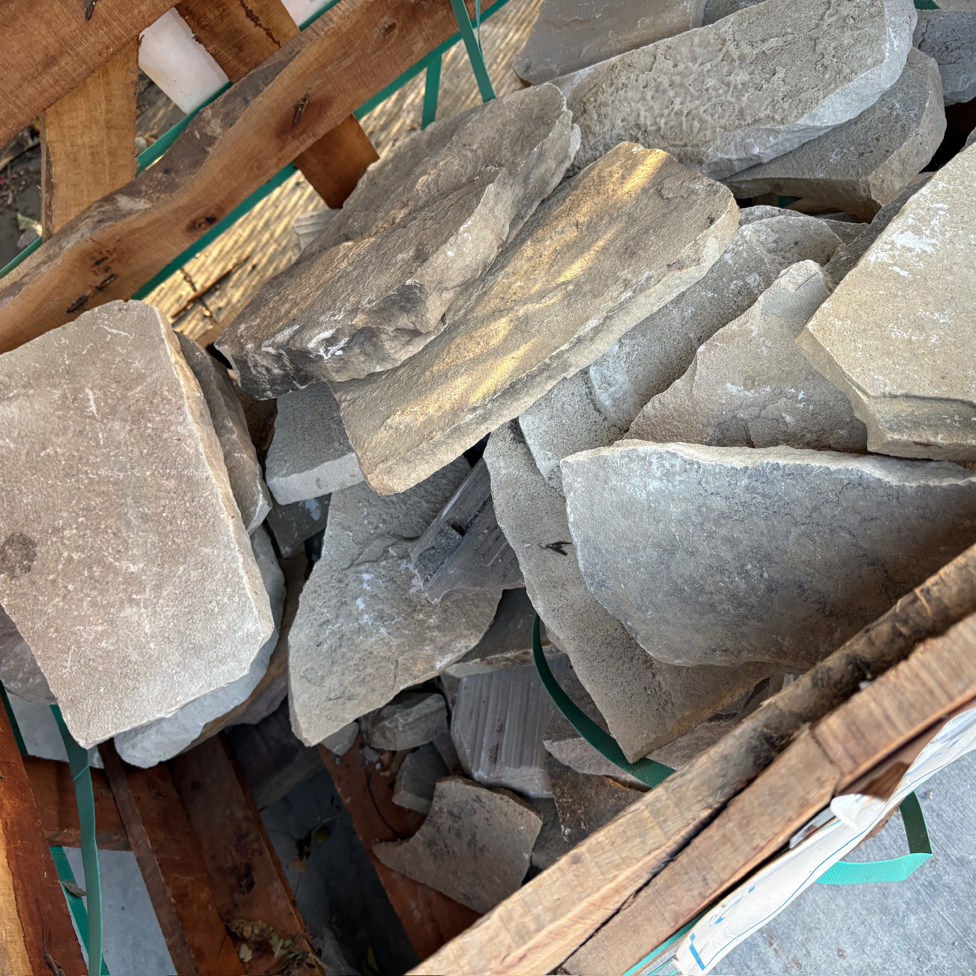 Sandstone slabs