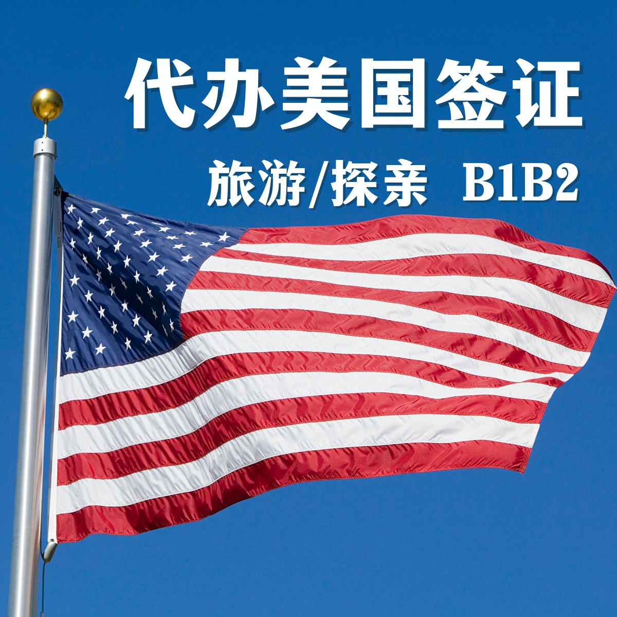 代办美国签证-美国B类签证-旅游/探亲/商务