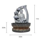 Desktop Lotus Buddha Water Fountain