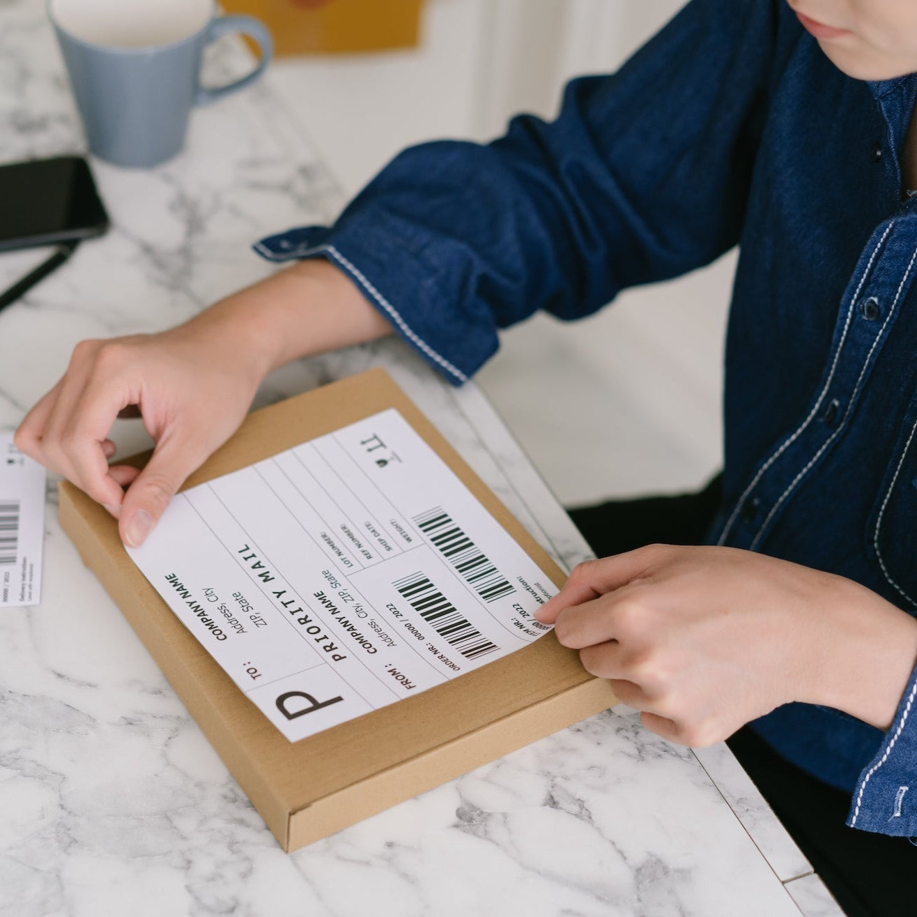 邮资 Shipping Label