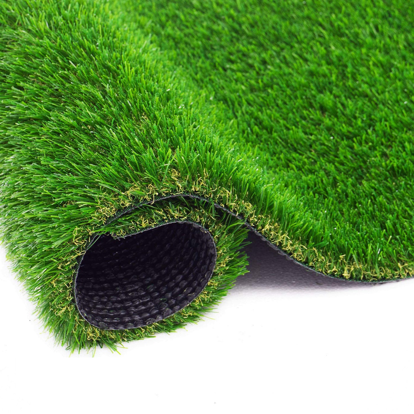 Artificial turf high simulation four-color grass silk custom size can be installed on site free estimate