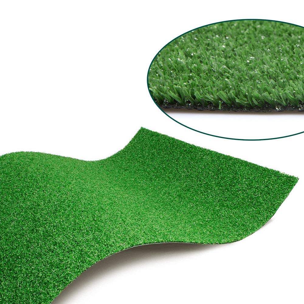 Artificial turf high simulation four-color grass silk custom size can be installed on site free estimate