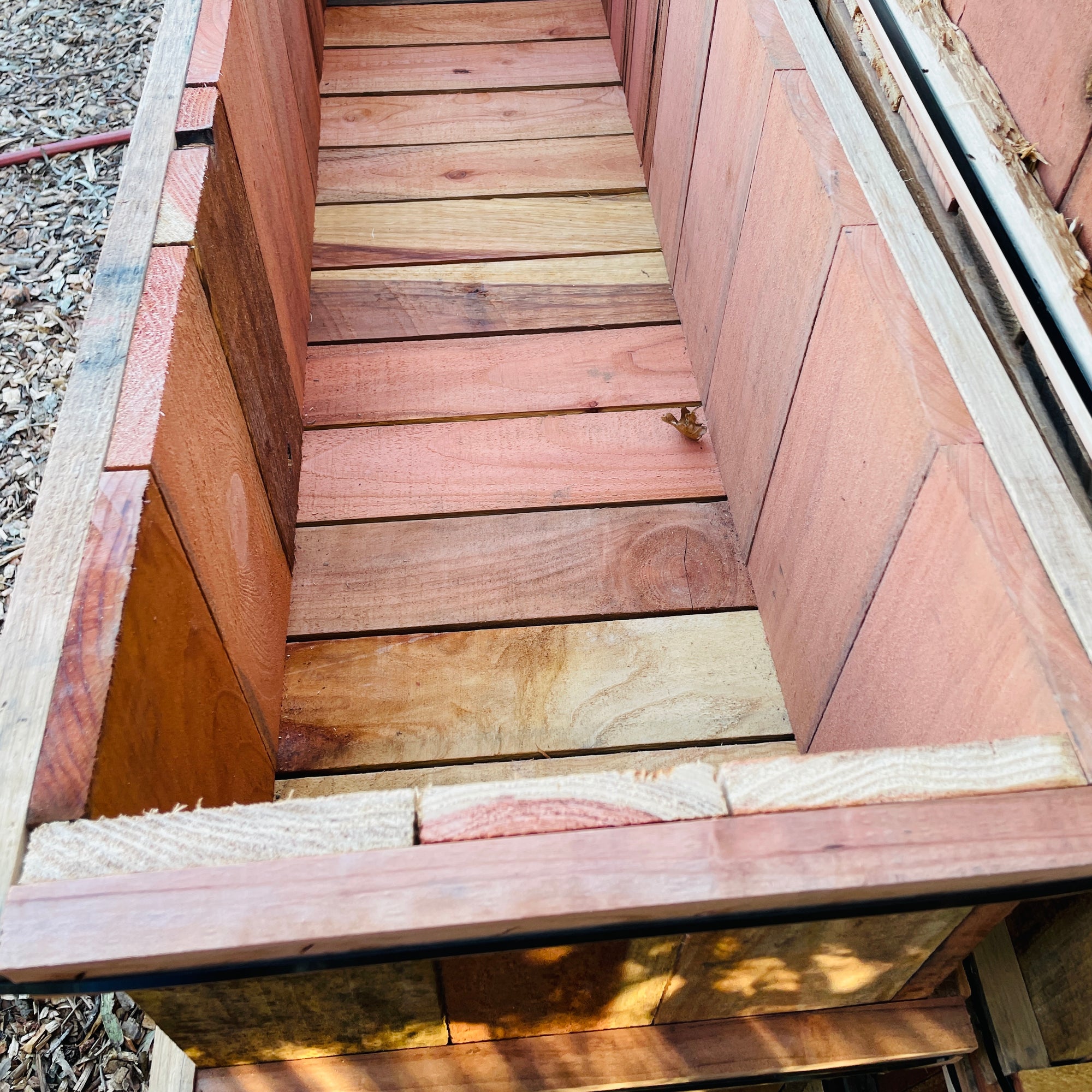 Planting pot-wooden rectangular planting box/flower box/vegetable bed